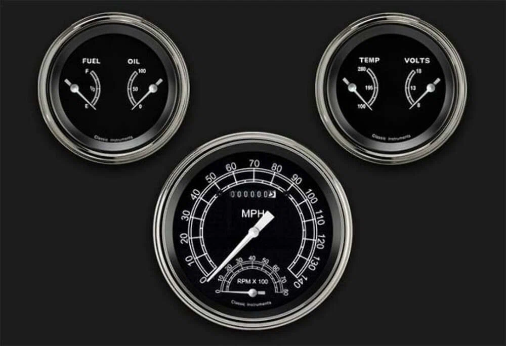 Traditional Series Three Gauge Set TR61SLF